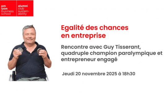 Egalité des chances en entreprise : rencontre avec Guy Tisserant, quadruple champion paralympique et entrepreneur engagé 