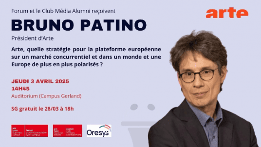 Conference | Bruno Patino, President d'ARTE