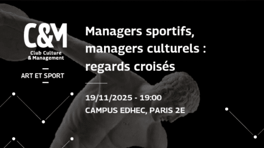 Table-ronde "Managers sportifs, managers culturels : regards croisés"