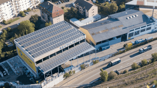Visite Recycling Park - Paprec Suisse à Bâle