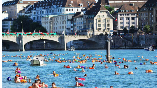 Rhy Schwimme | Descente du Rhin